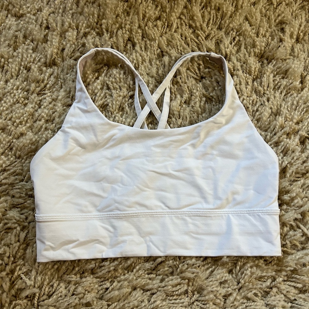 Lululemon White Women's Sports Bra